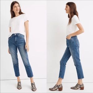 MADEWELL High-Rise Slim Crop BoyJean 4469